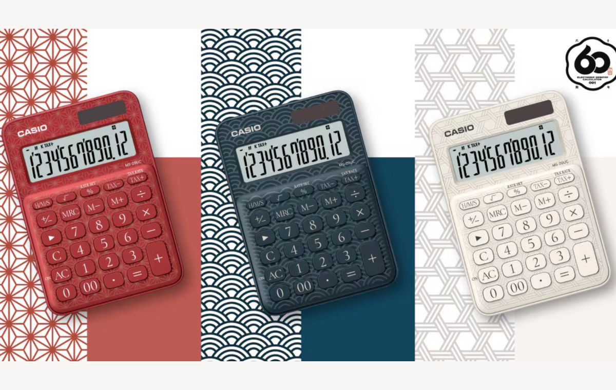 Casio presenta el futuro del eco-diseño con la serie MS-20UC-J Casio nos sorprende una vez más: MS-20UC-J - patrones japoneses y eco-tecnología