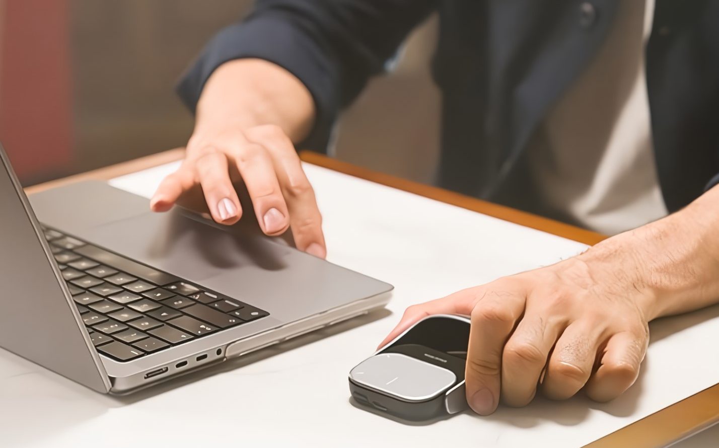Cheerdots 2: un ratón inalámbrico con ChatGPT que sustituye al touchpad, el puntero láser y la grabadora de voz Cheerdots 2: un ratón inalámbrico con ChatGPT que sustituye al touchpad, el puntero láser y la grabadora de voz