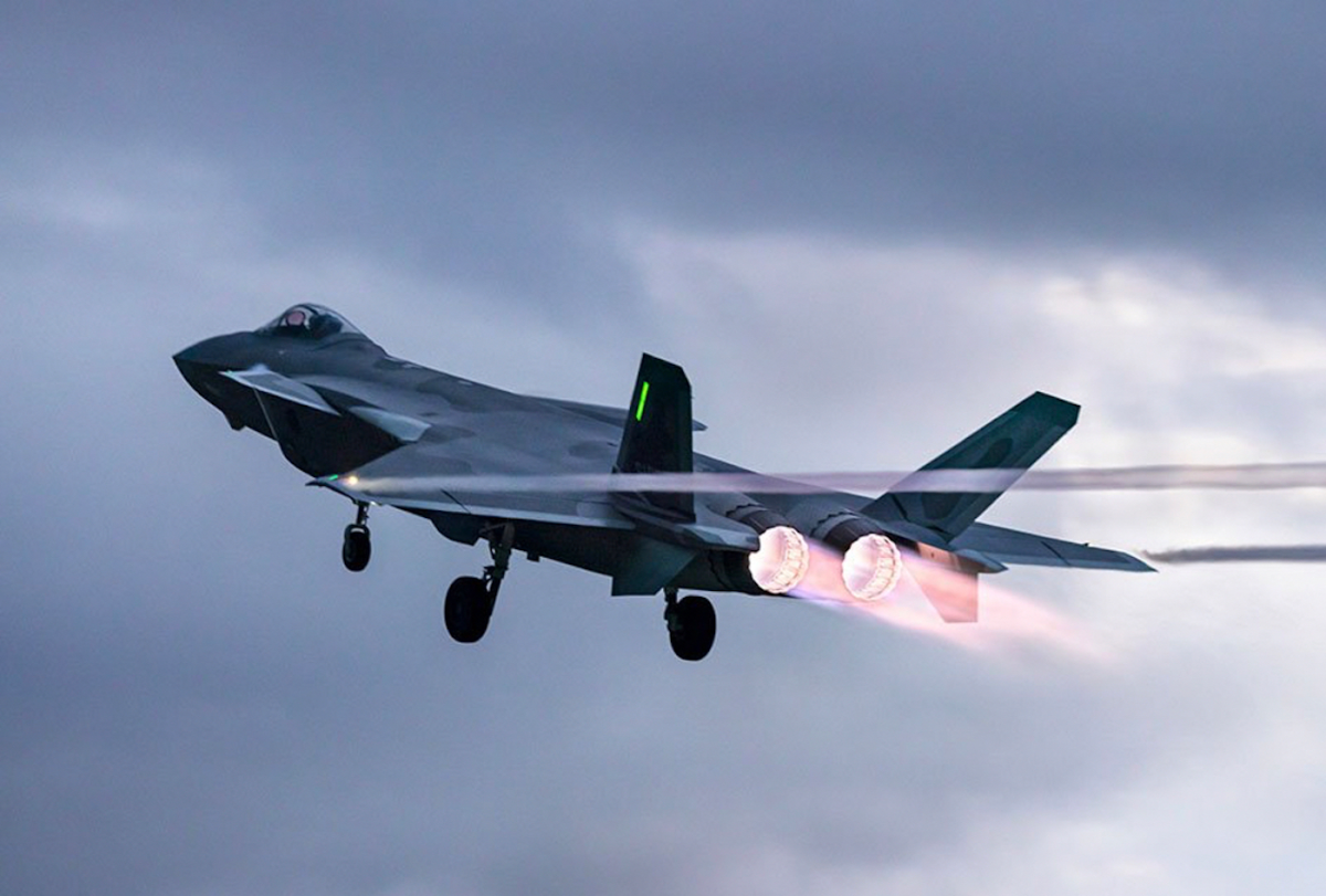 China equipa el J-20 Mighty Dragon con el motor WS-15 de nueva generación con 186,33 kN de empuje de postcombustión y se prepara para la producción en serie China equipa el J-20 Mighty Dragon con el motor WS-15 de nueva generación con 186,33 kN de empuje de postcombustión y se prepara para la producción en serie