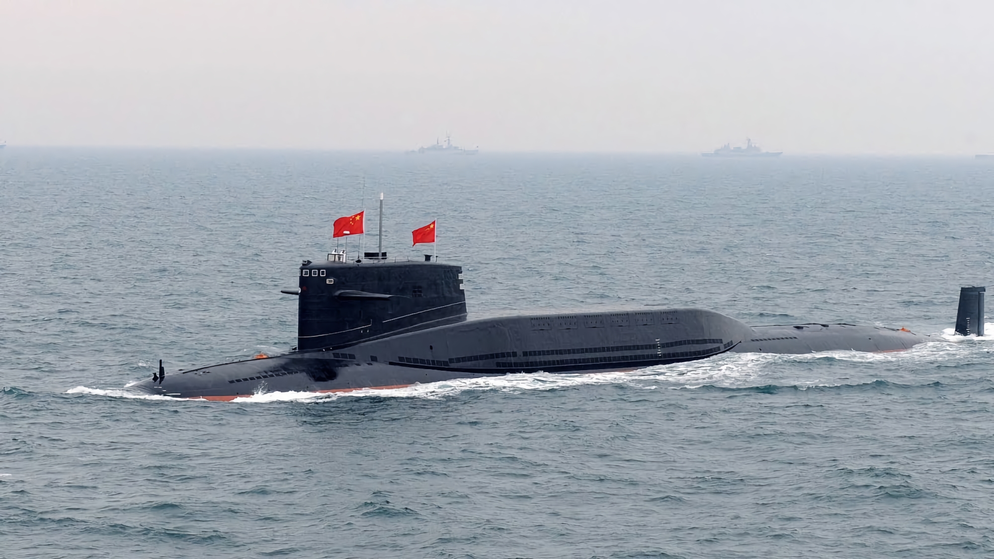 China acerca su submarino secreto a Taiwán China acerca su submarino secreto a Taiwán