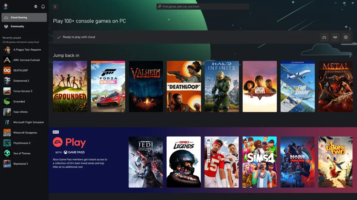 El software de Windows para Xbox tiene soporte para dispositivos ARM con Cloud Gaming El software de Windows para Xbox tiene soporte para dispositivos ARM con Cloud Gaming