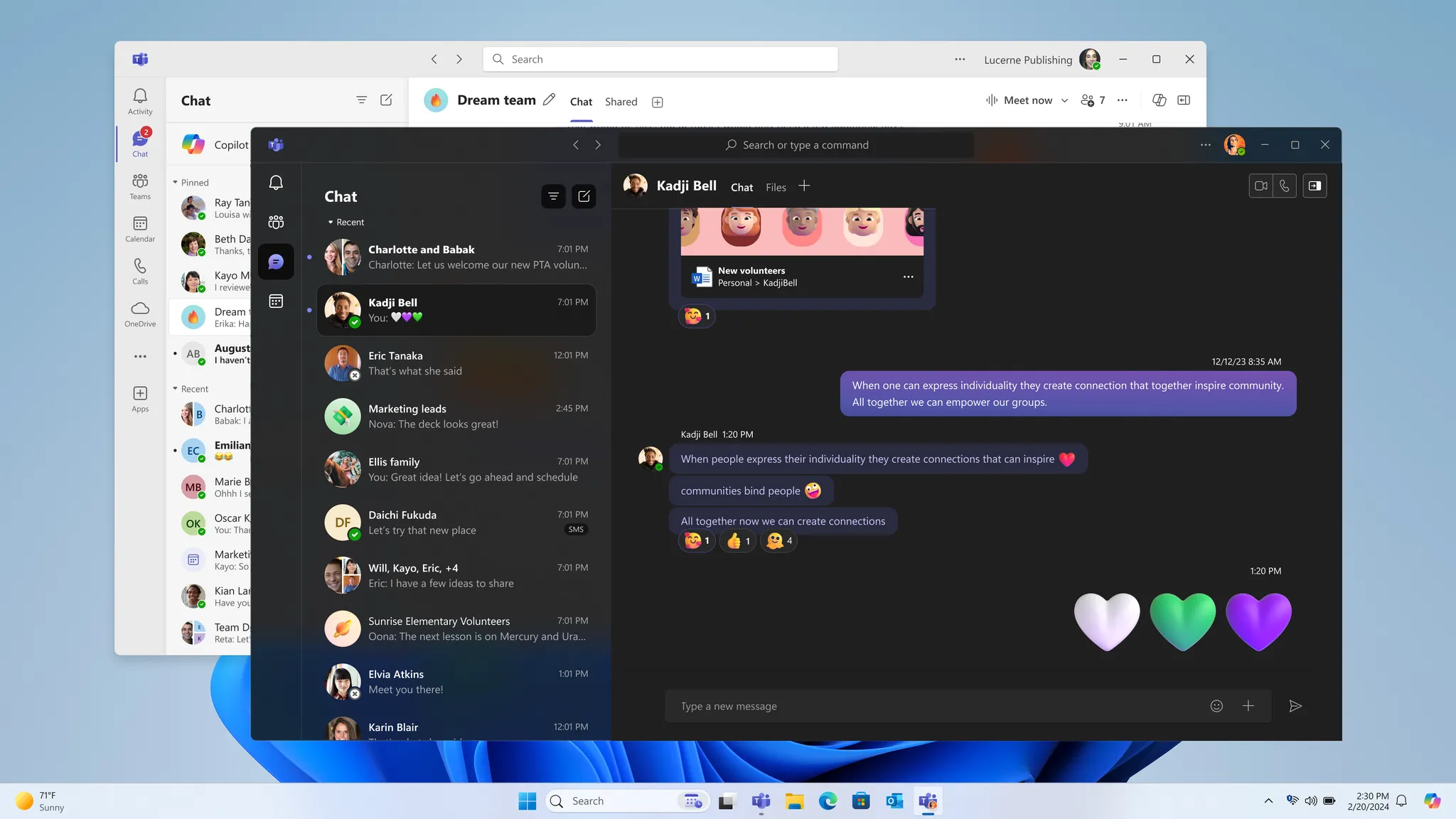 Ya está disponible una única aplicación de Microsoft Teams para cuentas escolares y laborales Ya está disponible una única aplicación de Microsoft Teams para cuentas escolares y laborales