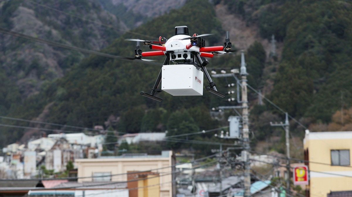 Correos de Japón prueba la entrega de paquetes con drones fuera del campo visual del operador Correos de Japón prueba la entrega de paquetes con drones fuera del campo visual del operador