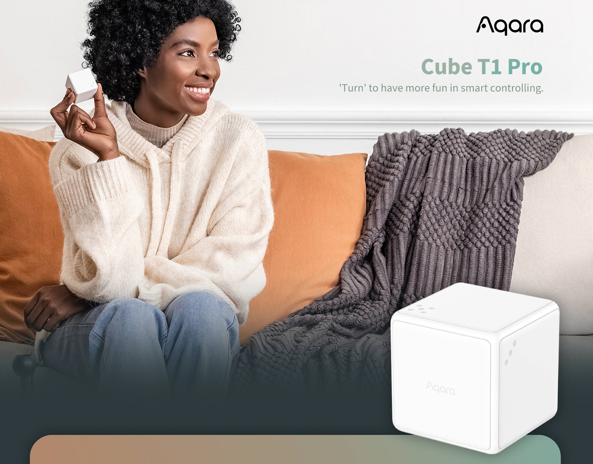 Aqara Cube T1 Pro: un gadget para controlar los dispositivos inteligentes del hogar con soporte para HomeKit, Amazon Alexa y Matter