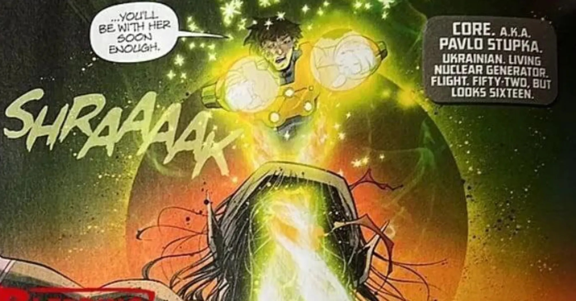 "Generador nuclear vivo": el ucraniano Pavlo Stupka se convierte en el nuevo superhéroe de DC Comics "Generador nuclear vivo": el ucraniano Pavlo Stupka se convierte en el nuevo superhéroe de DC Comics