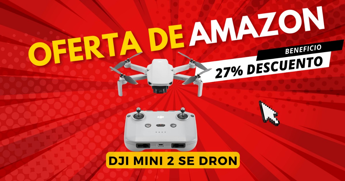 Explora el cielo: El DJI Mini 2 SE a precios nunca antes vistos ¡Despegue en ahorros! DJI Mini 2 SE ahora con un descuento impresionante