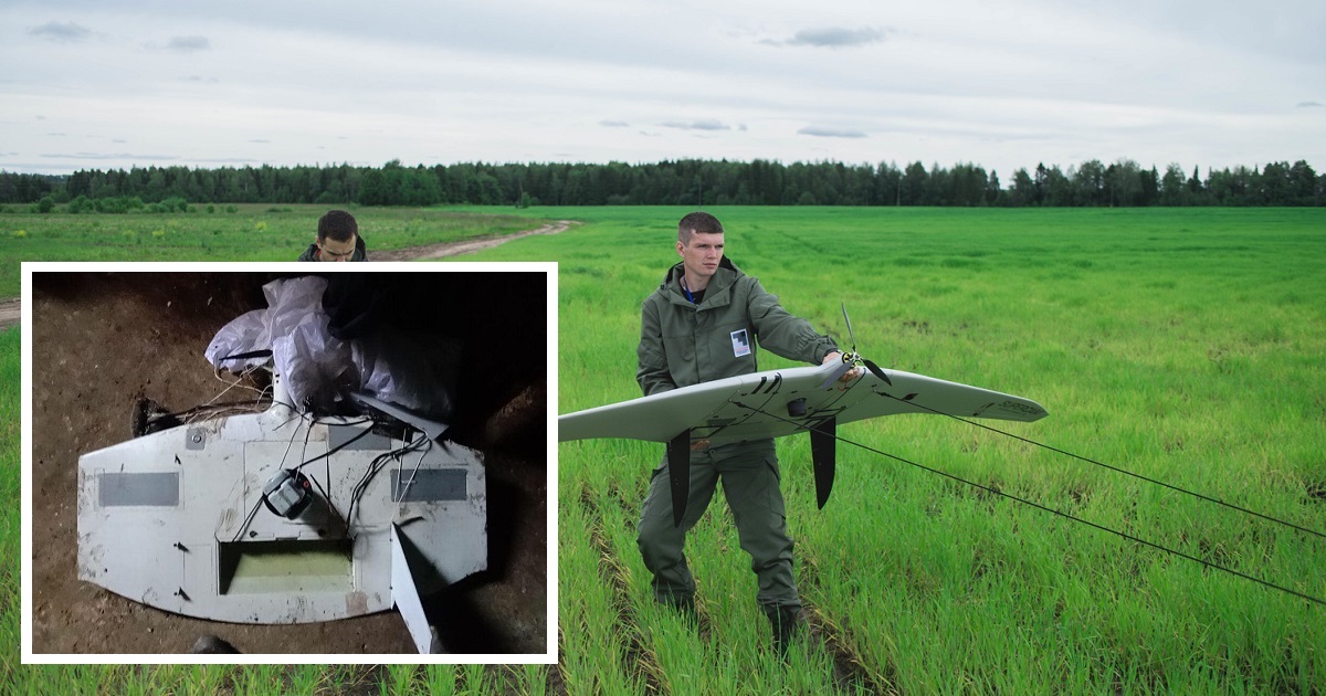 Las Fuerzas Armadas de Ucrania derribaron un avión no tripulado ruso Supercam S350 de "ala voladora": tiene un alcance de 100 km, una autonomía de 240 km y una velocidad de 120 km/h Las Fuerzas Armadas de Ucrania derribaron un avión no tripulado ruso Supercam S350 de "ala voladora": tiene un alcance de 100 km, una autonomía de 240 km y una velocidad de 120 km/h