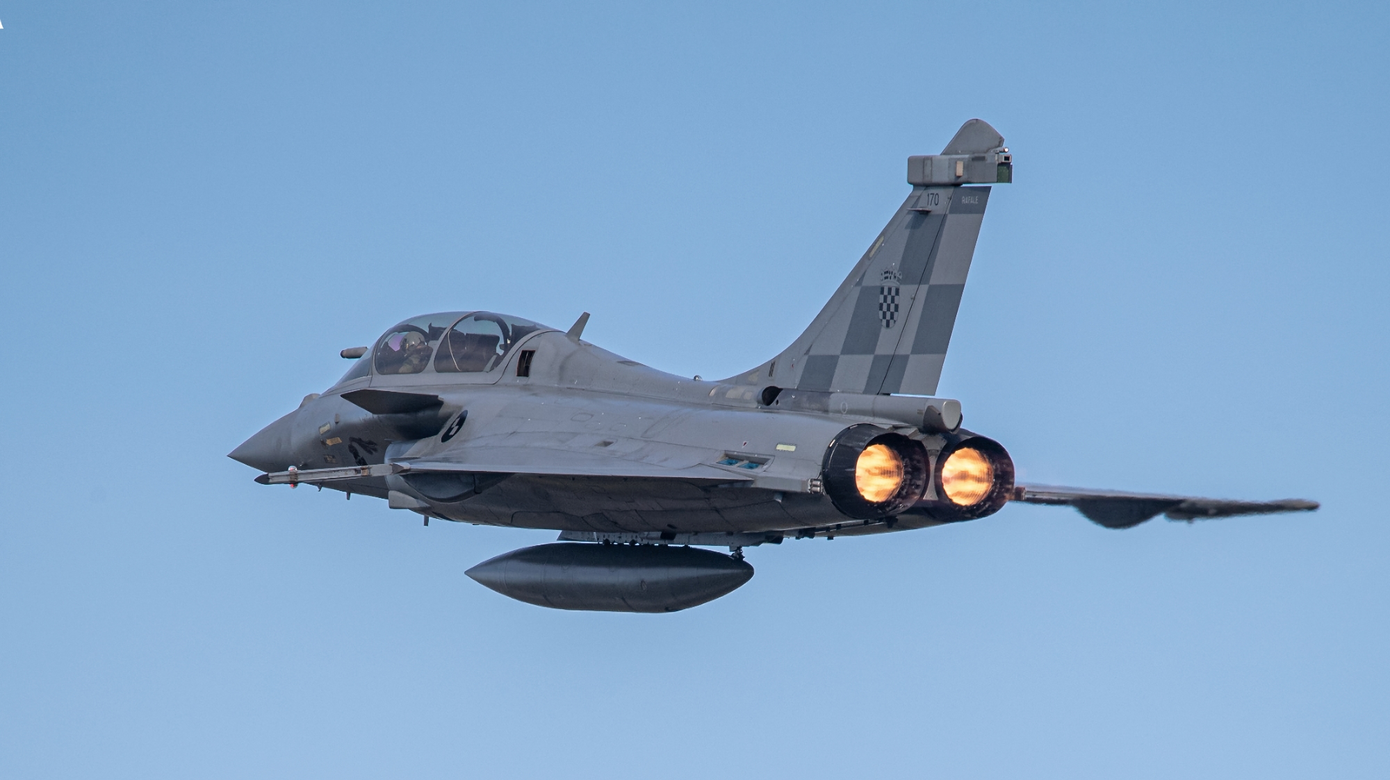 Francia entrega a Croacia el primer caza de cuarta generación Dassault Rafale B Francia entrega a Croacia el primer caza de cuarta generación Dassault Rafale B