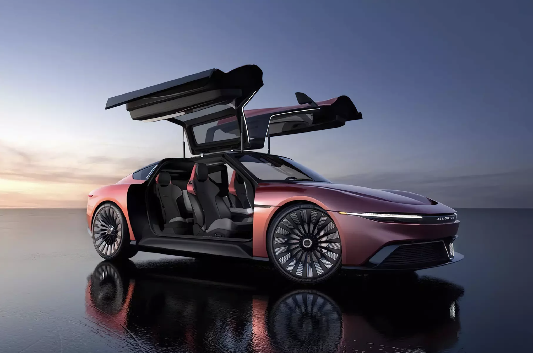 El DeLorean de "Regreso al futuro" recibió una nueva versión: ahora es un auto eléctrico con una autonomía de hasta 482 km y aceleración a "cientos" en 3,4 segundos El DeLorean de "Regreso al futuro" recibió una nueva versión: ahora es un auto eléctrico con una autonomía de hasta 482 km y aceleración a "cientos" en 3,4 segundos