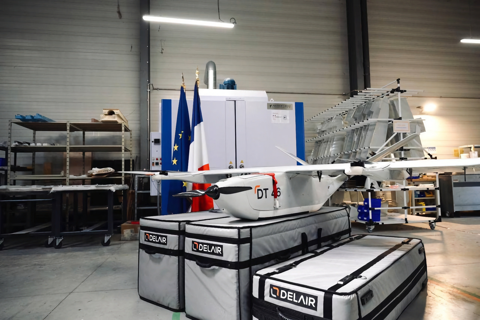 Francia encarga a Delair 100 nuevos drones kamikaze para Ucrania Francia encarga a Delair 100 nuevos drones kamikaze para Ucrania