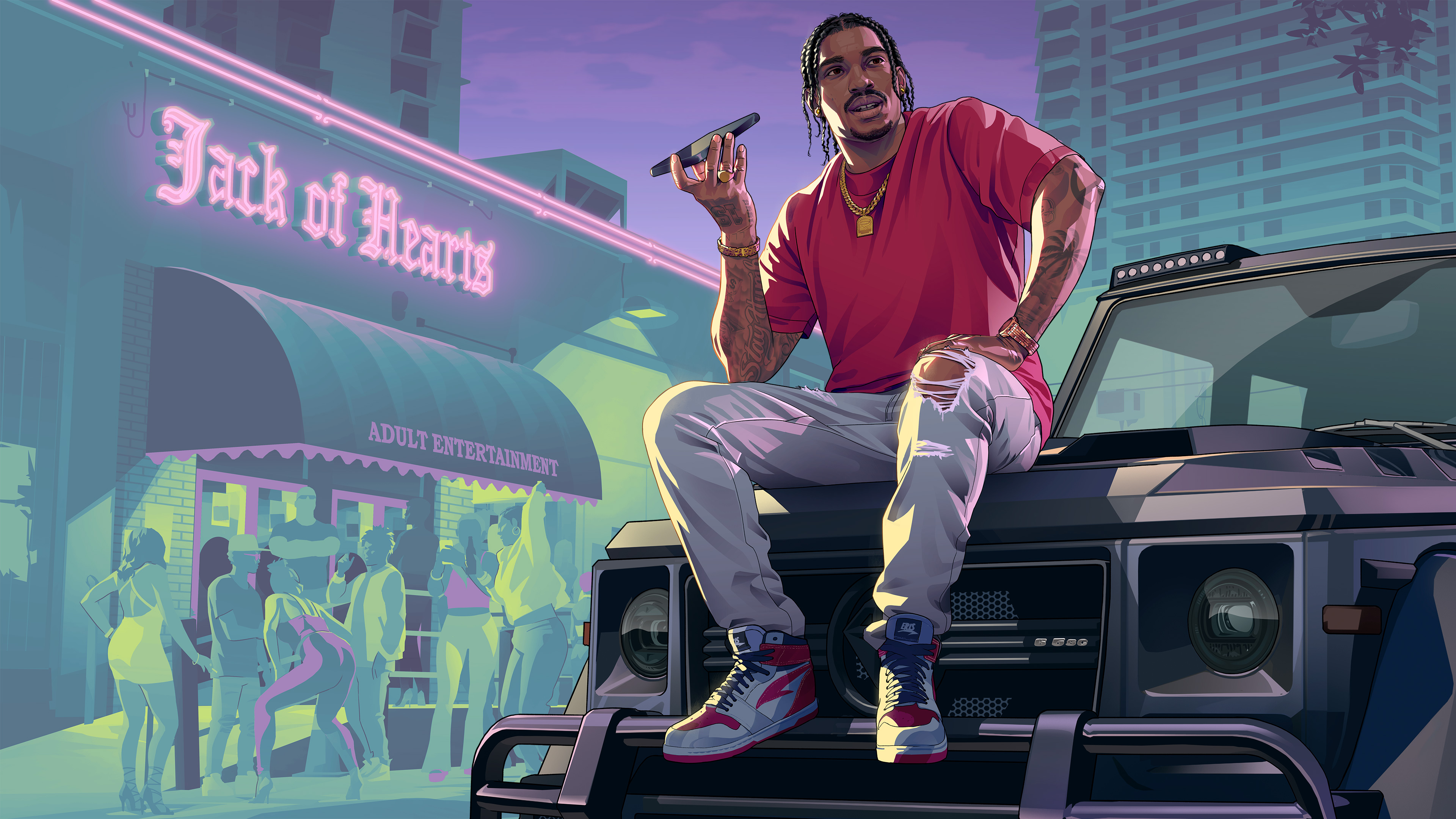 Grand Theft Auto VI: Primeras impresiones del arte Arte de Grand Theft Auto VI: ¿qué insinuaron los desarrolladores?