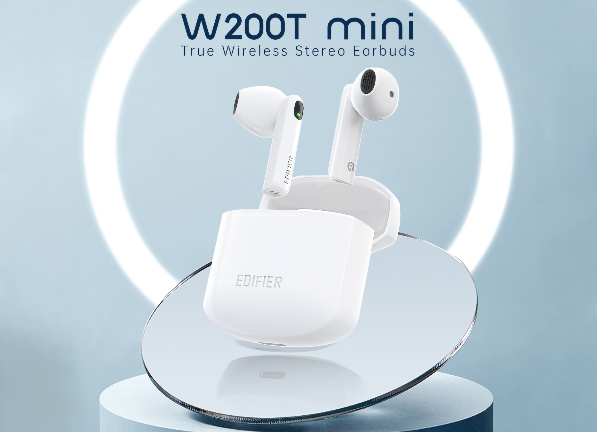 EDIFIER W200T mini: auriculares TWS con protección IP54, soporte aptX y autonomía de hasta 22 horas por $26 EDIFIER W200T mini: auriculares TWS con protección IP54, soporte aptX y autonomía de hasta 22 horas por $26