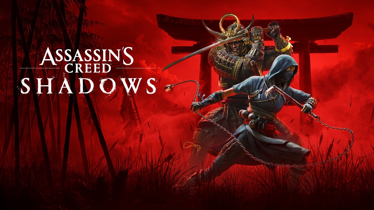 Sumergirse en las sombras: Ilustración principal de Assassin's Creed Shadows
