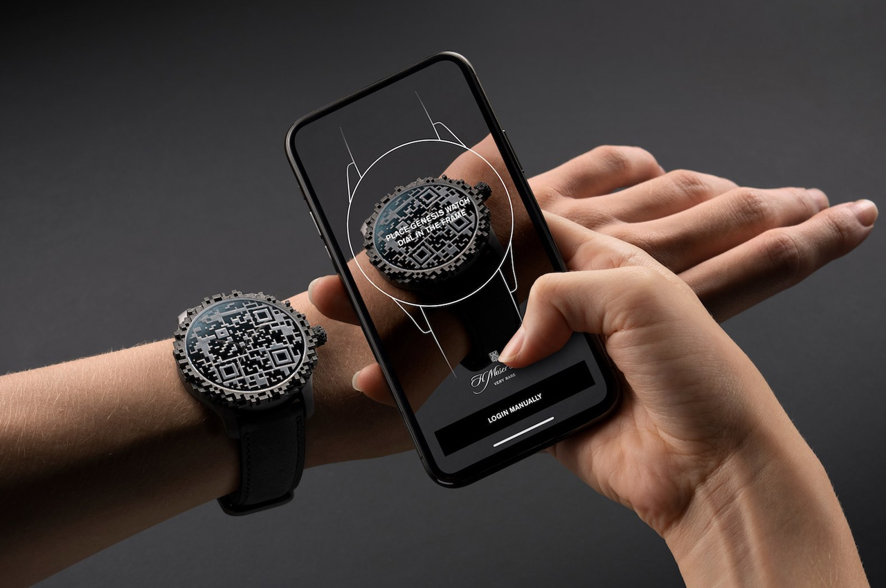 H. Moser & Cie ha presentado un reloj único con un código QR en la esfera y su propio metamundo por 29.000 dólares H. Moser & Cie ha presentado un reloj único con un código QR en la esfera y su propio metamundo por 29.000 dólares