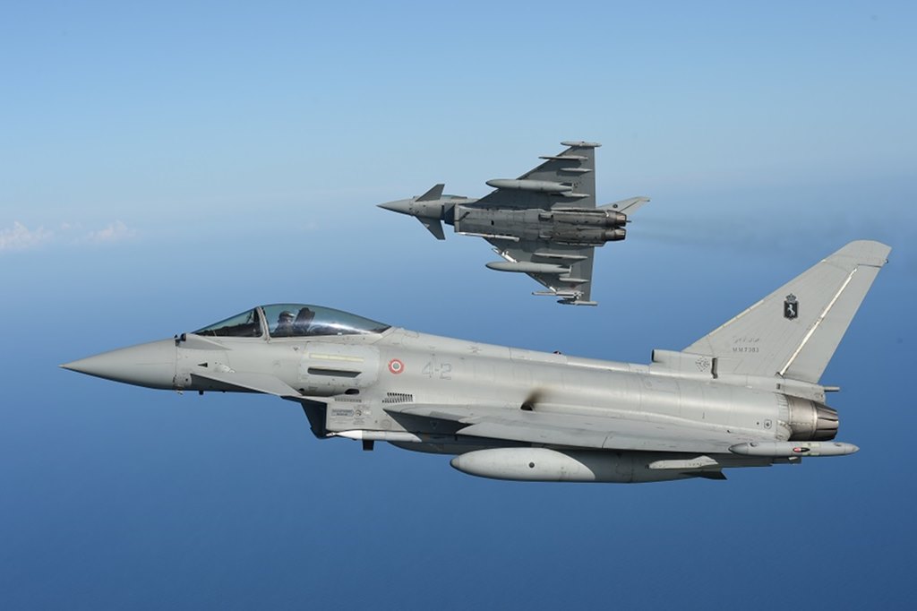 El Eurofighter Typhoon bate el récord de vuelo continuo durante la misión de reconocimiento más larga