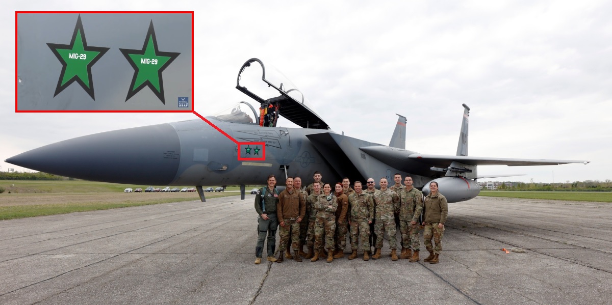 La Fuerza Aérea de EE.UU. envió a un museo el único caza F-15C Eagle que destruyó dos MiG-29 rusos en un solo combate La Fuerza Aérea de EE.UU. envió a un museo el único caza F-15C Eagle que destruyó dos MiG-29 rusos en un solo combate