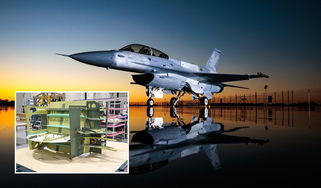 Una fábrica polaca crea las primeras piezas para los nuevos cazas F-16 Viper Una fábrica polaca crea las primeras piezas para los nuevos cazas F-16 Viper