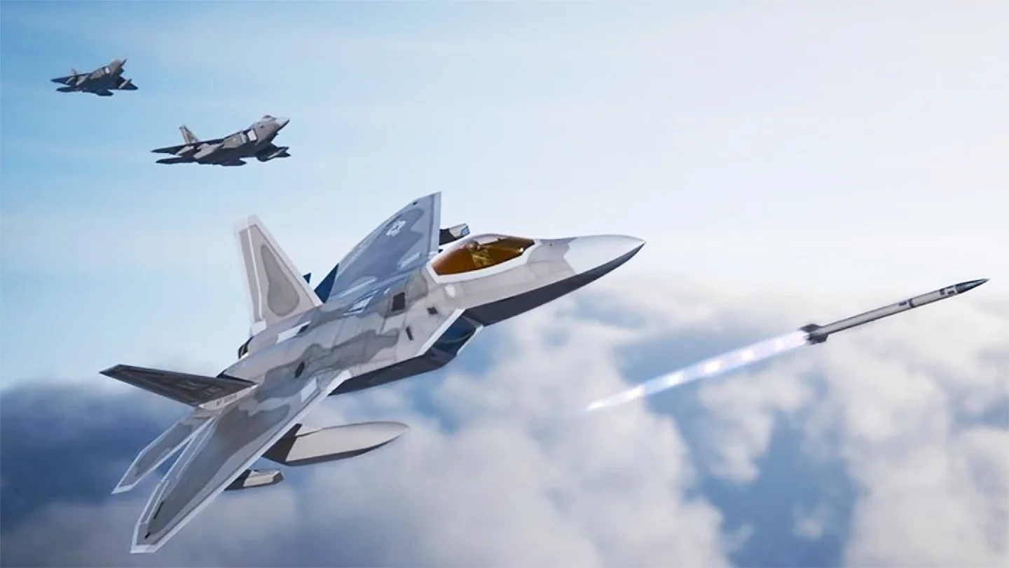 Las Fuerzas Aéreas estadounidenses aumentarán drásticamente la financiación de los misiles AIM-120 AMRAAM para los cazas de quinta generación F-22 y F-35, pero esto no afectará a la transición al AIM-260 JATM. Las Fuerzas Aéreas estadounidenses aumentarán drásticamente la financiación de los misiles AIM-120 AMRAAM para los cazas de quinta generación F-22 y F-35, pero esto no afectará a la transición al AIM-260 JATM.