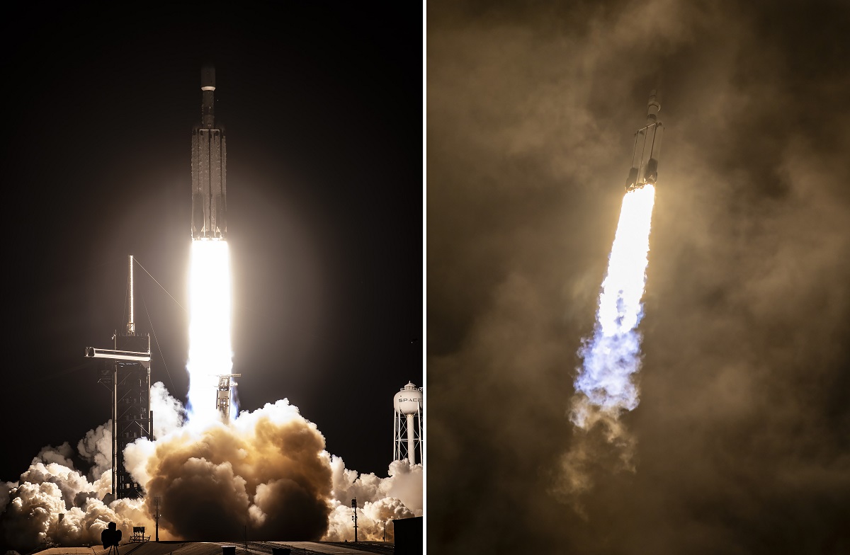 Falcon Heavy logró poner en órbita en el segundo intento el mayor satélite comercial de comunicaciones del mundo, Júpiter 3, que pesa más de 9.000 kg y tiene el tamaño de un minibús Falcon Heavy logró poner en órbita en el segundo intento el mayor satélite comercial de comunicaciones del mundo, Júpiter 3, que pesa más de 9.000 kg y tiene el tamaño de un minibús