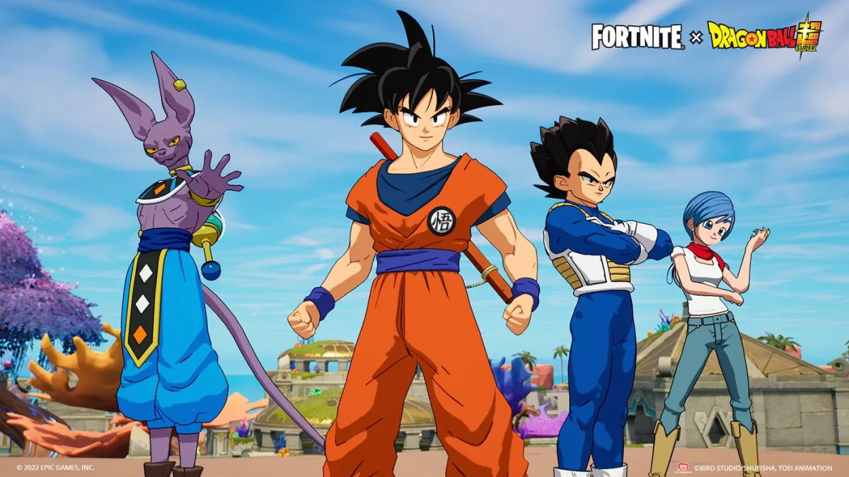 El segundo crossover de Fortnite y Dragon Ball comienza mañana