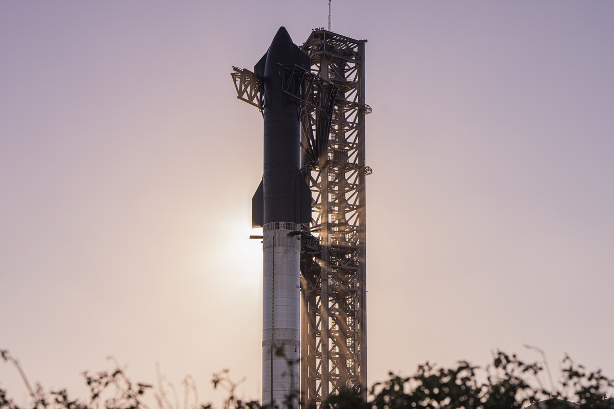 La Starship no volará hoy al espacio debido a la sustitución de emergencia de un componente que estabiliza el descenso de un cohete Super Heavy