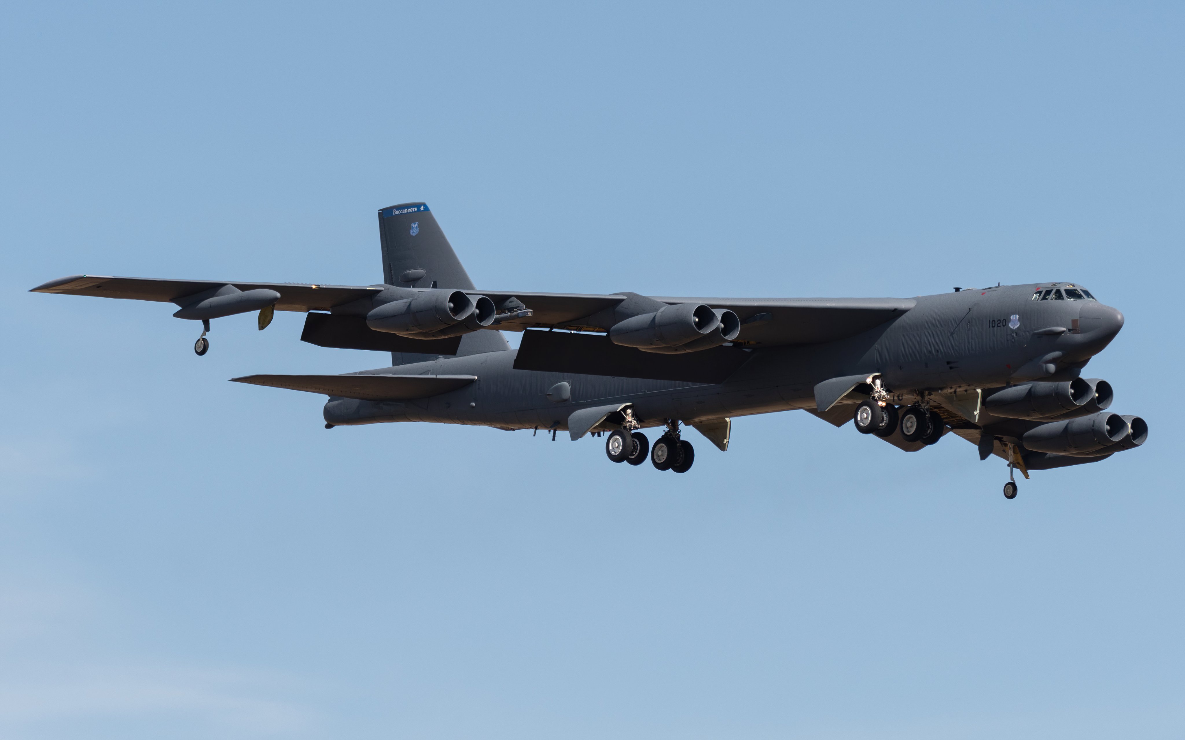 Los bombarderos nucleares B-52 Stratofortress de EEUU lanzan misiles JDAM a 400 km de la frontera rusa Los bombarderos nucleares B-52 Stratofortress de EEUU lanzan misiles JDAM a 400 km de la frontera rusa