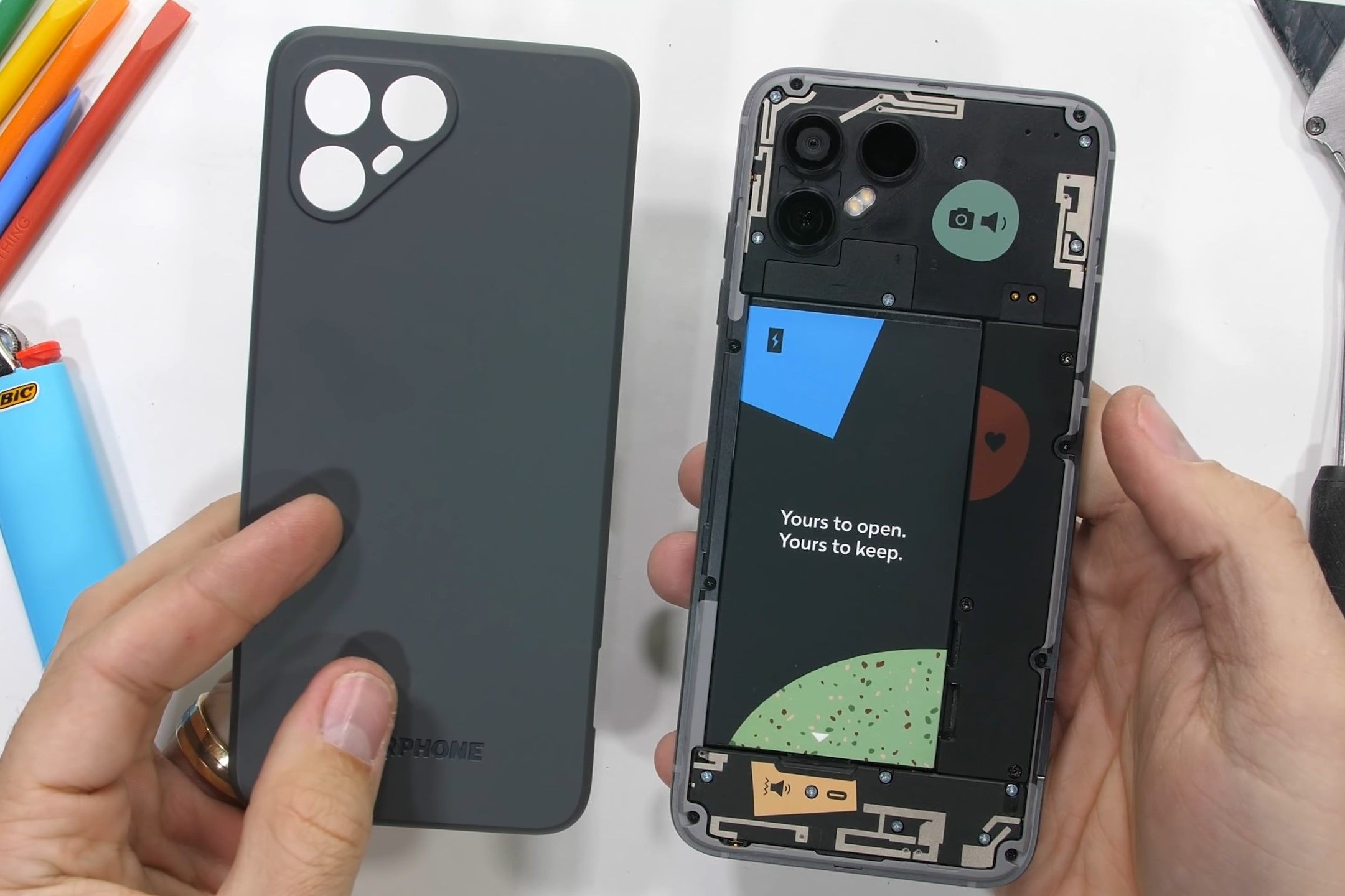 Estos no son teléfonos inteligentes de Apple y Samsung: Fairphone 4 no solo es fácil de reparar, sino también imposible de romper Estos no son teléfonos inteligentes de Apple y Samsung: Fairphone 4 no solo es fácil de reparar, sino también imposible de romper