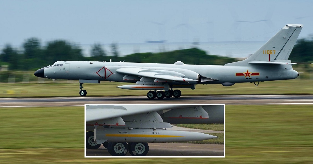 China equipa los bombarderos nucleares H-6K con misiles hipersónicos YJ-21 con una velocidad de más de 12.000 km/h y un alcance de lanzamiento de más de 2.000 km. China equipa los bombarderos nucleares H-6K con misiles hipersónicos YJ-21 con una velocidad de más de 12.000 km/h y un alcance de lanzamiento de más de 2.000 km.