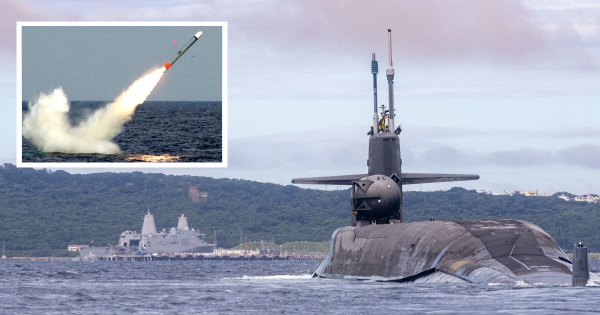 Advertencia a la RPDC - Estados Unidos envió a Japón el submarino de propulsión nuclear USS Michigan, que puede transportar 154 misiles de crucero Tomahawk Advertencia a la RPDC - Estados Unidos envió a Japón el submarino de propulsión nuclear USS Michigan, que puede transportar 154 misiles de crucero Tomahawk
