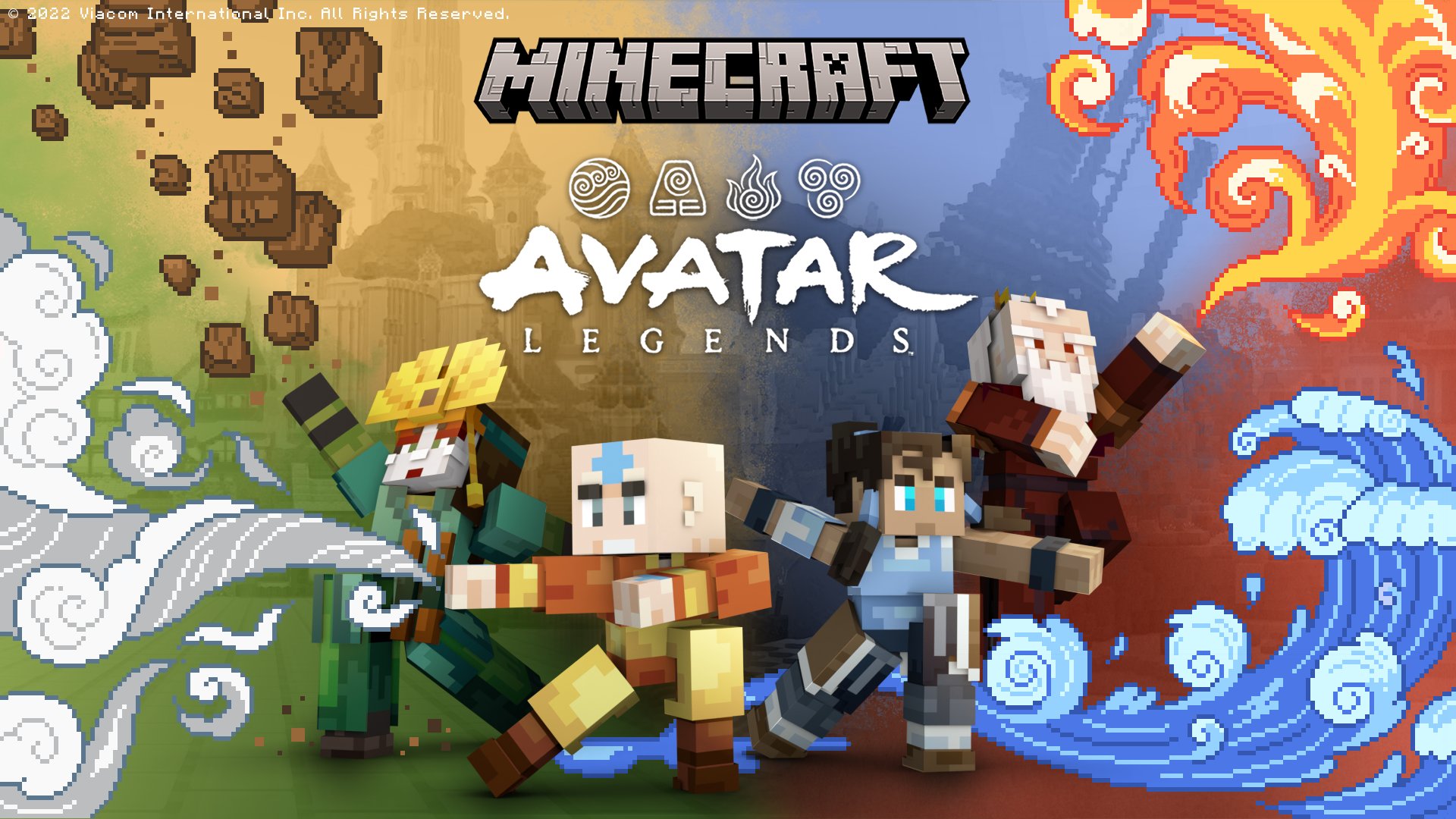Minecraft recibirá DLC sobre el Avatar Aang en diciembre Minecraft recibirá DLC sobre el Avatar Aang en diciembre
