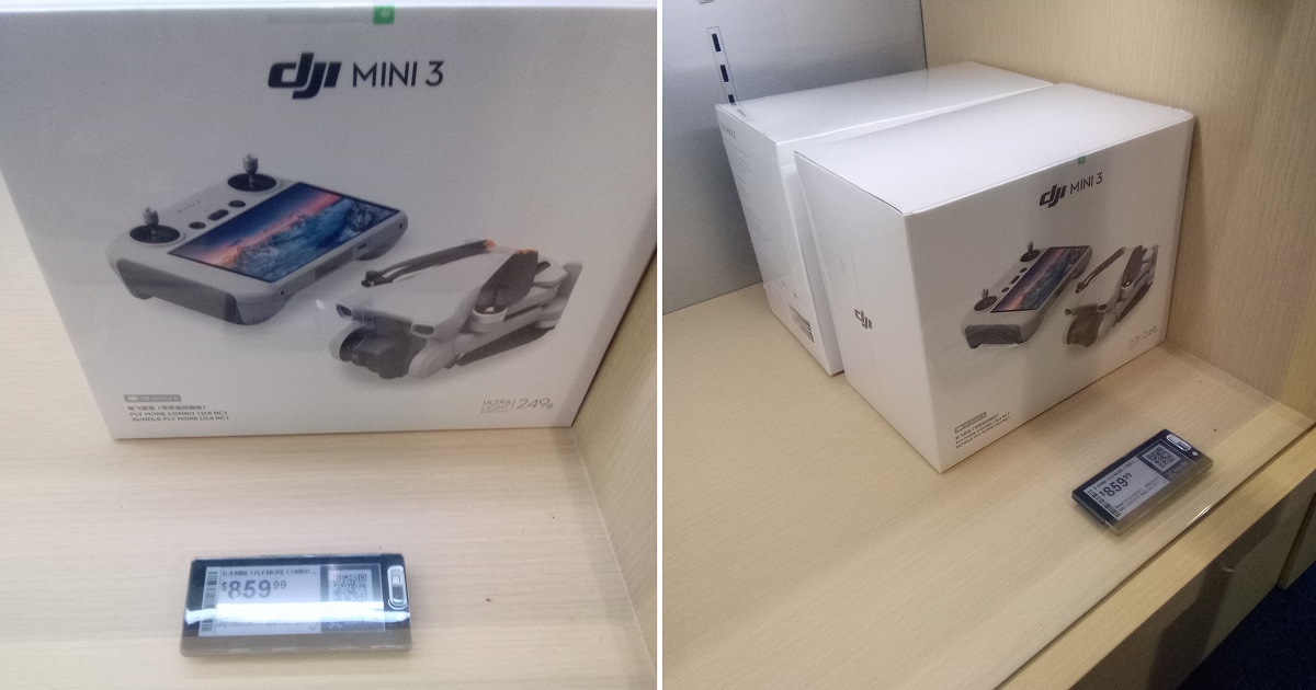 BestBuy empezó a vender el combo DJI Mini 3 Fly More con mando a distancia DJI por 860 dólares antes de la presentación oficial BestBuy empezó a vender el combo DJI Mini 3 Fly More con mando a distancia DJI por 860 dólares antes de la presentación oficial