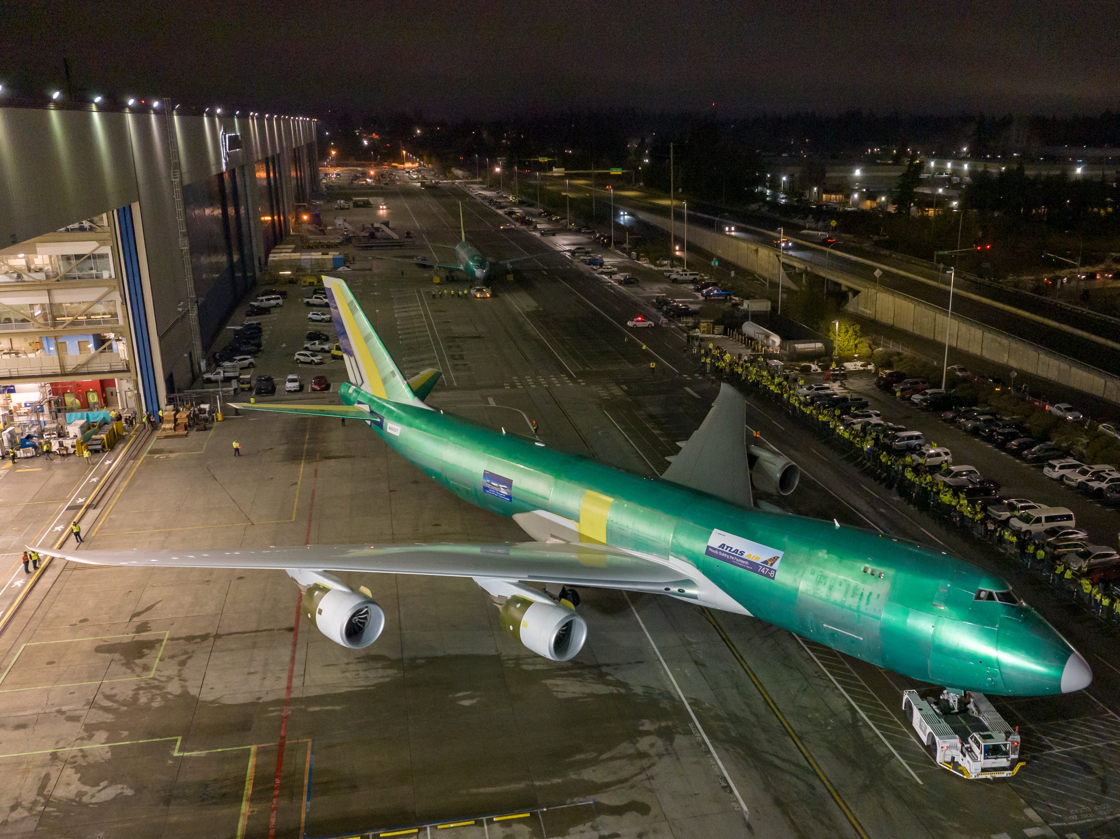 Se está ensamblando el último (1574º) ejemplar del legendario Boeing 747