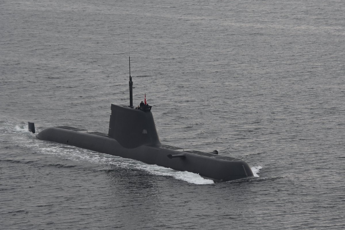 Turquía inicia las pruebas de mar del primer submarino de la clase Reis que puede nadar sin tener que salir a la superficie Turquía inicia las pruebas de mar del primer submarino de la clase Reis que puede nadar sin tener que salir a la superficie
