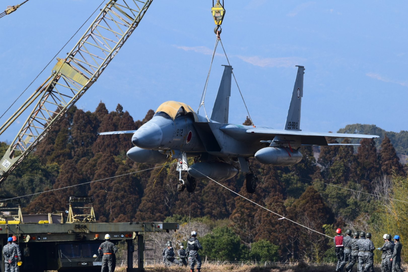 Revuelta de aviones: Un caza F-15J japonés quiso huir de una base aérea durante una alerta Revuelta de aviones: Un caza F-15J japonés quiso huir de una base aérea durante una alerta