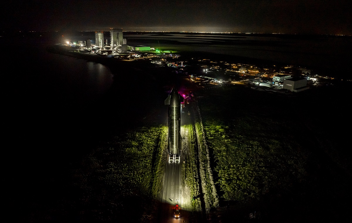 SpaceX envía el 25º prototipo de nave estelar a la plataforma de lanzamiento de la Starbase SpaceX envía el 25º prototipo de nave estelar a la plataforma de lanzamiento de la Starbase