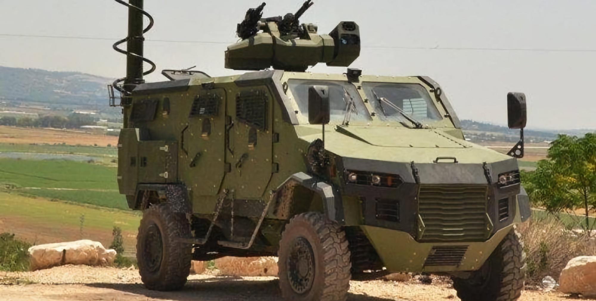Las AFU utilizan el GAIA Amir en la parte delantera: Vehículos blindados israelíes con configuración de ruedas 4×4 y chasis basado en el Ford F550 Las AFU utilizan el GAIA Amir en la parte delantera: Vehículos blindados israelíes con configuración de ruedas 4×4 y chasis basado en el Ford F550