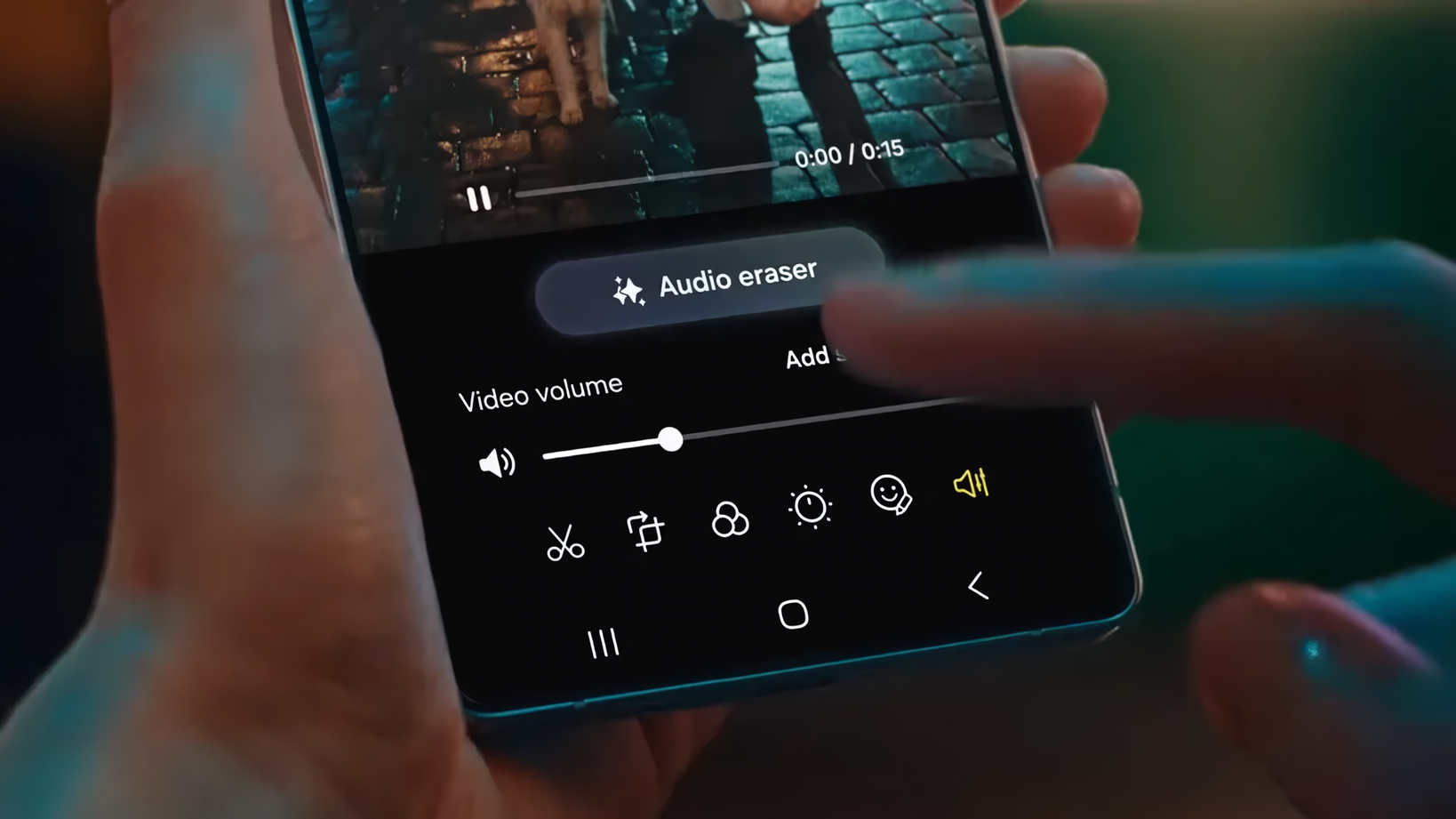 Grabación sin ruido: descubre el poder de Audio Eraser en el Galaxy S25 Ultra Galaxy S25 Ultra impresiona: la nueva función Audio Eraser en acción
