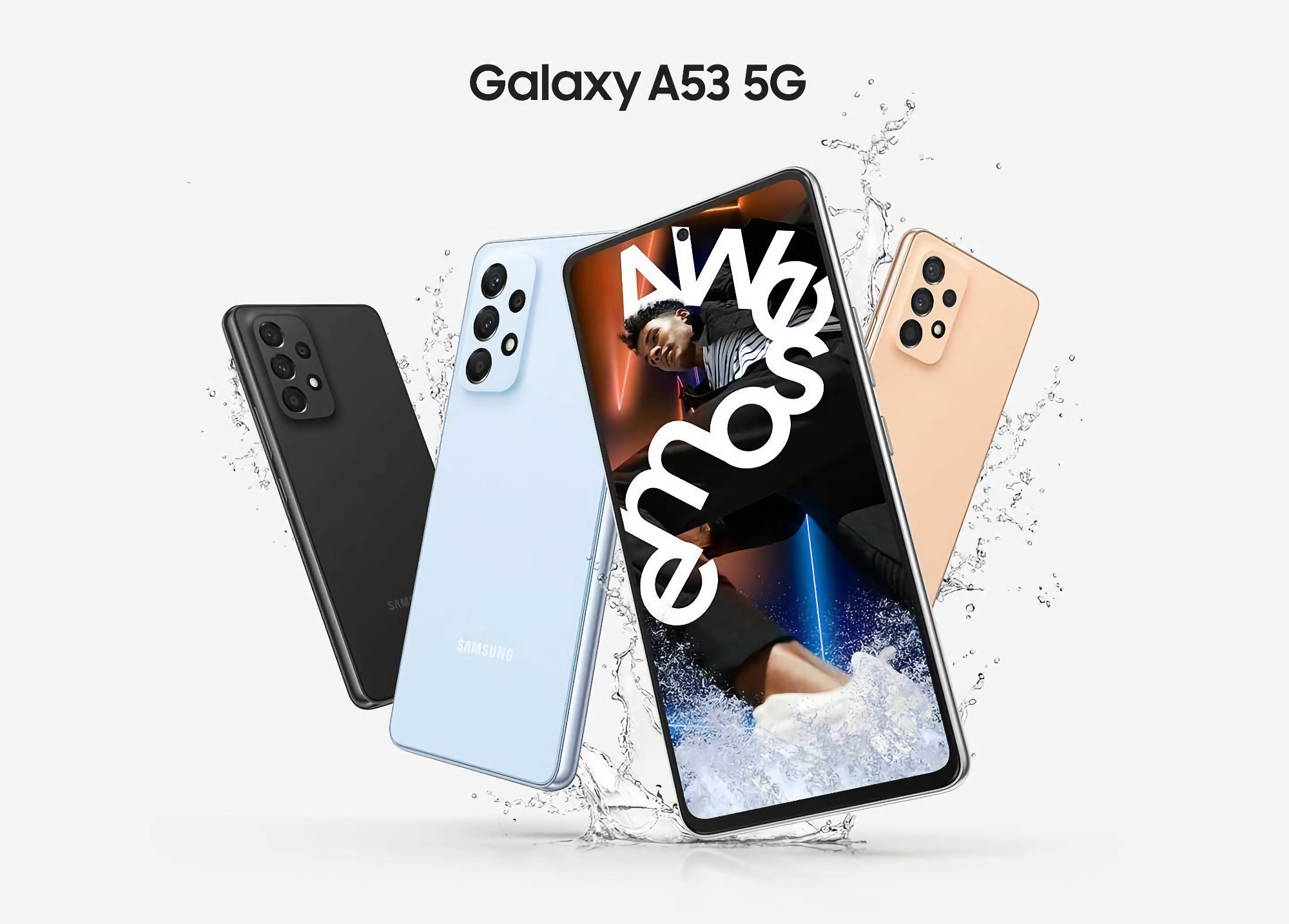 100 dólares menos: Samsung Galaxy A53 5G con pantalla AMOLED de 120Hz, chip Exynos 1280 y protección IP67 a la venta en Amazon por un precio especial. 100 dólares menos: Samsung Galaxy A53 5G con pantalla AMOLED de 120Hz, chip Exynos 1280 y protección IP67 a la venta en Amazon por un precio especial.