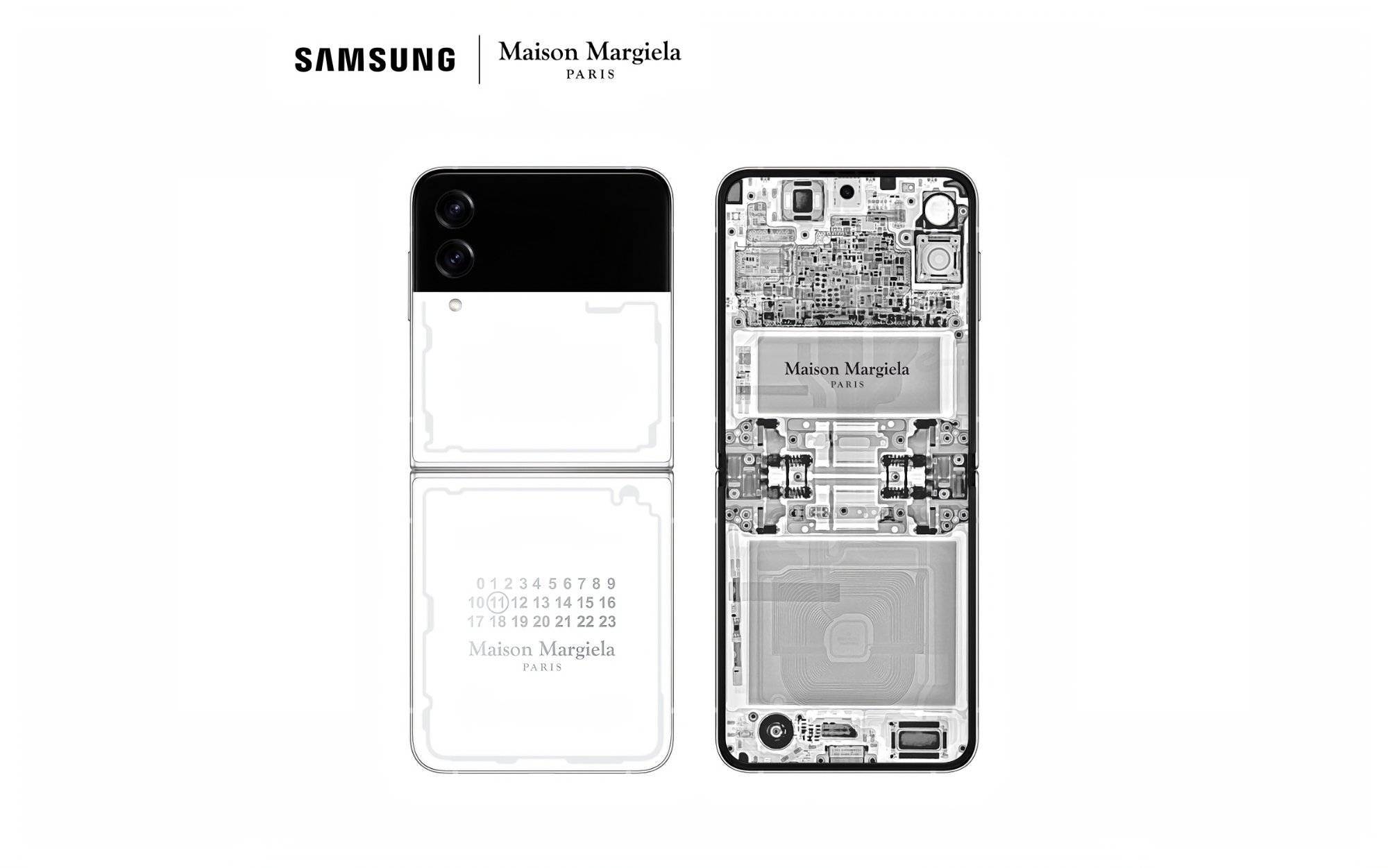 Samsung y Maison Margiela presentaron una versión especial del Galaxy Flip 4 clamshell Samsung y Maison Margiela presentaron una versión especial del Galaxy Flip 4 clamshell