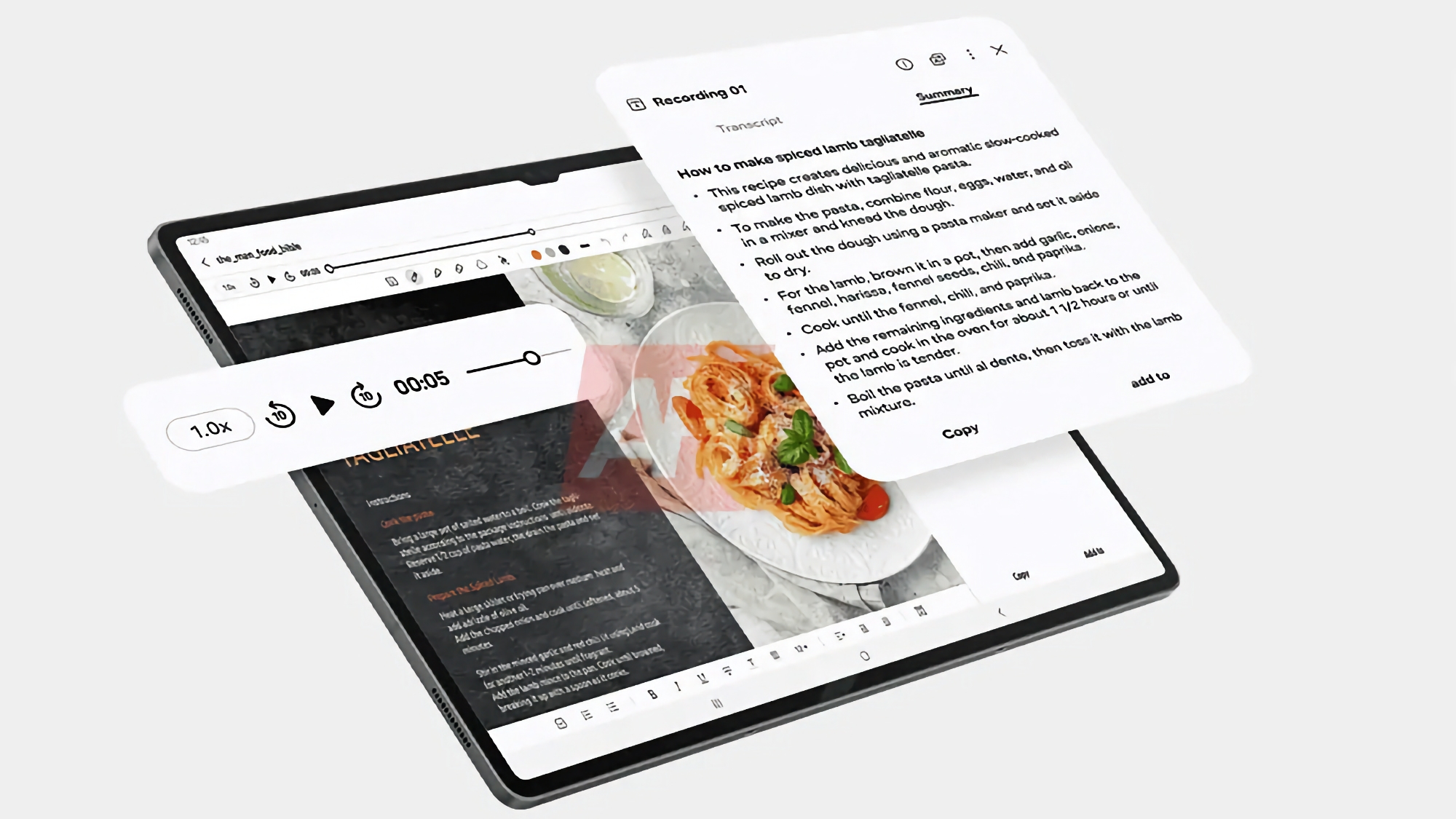 Diseño sin cambios: han aparecido en Internet renders de prensa de Samsung Galaxy Tab S10+ y Galaxy Tab S10 Ultra