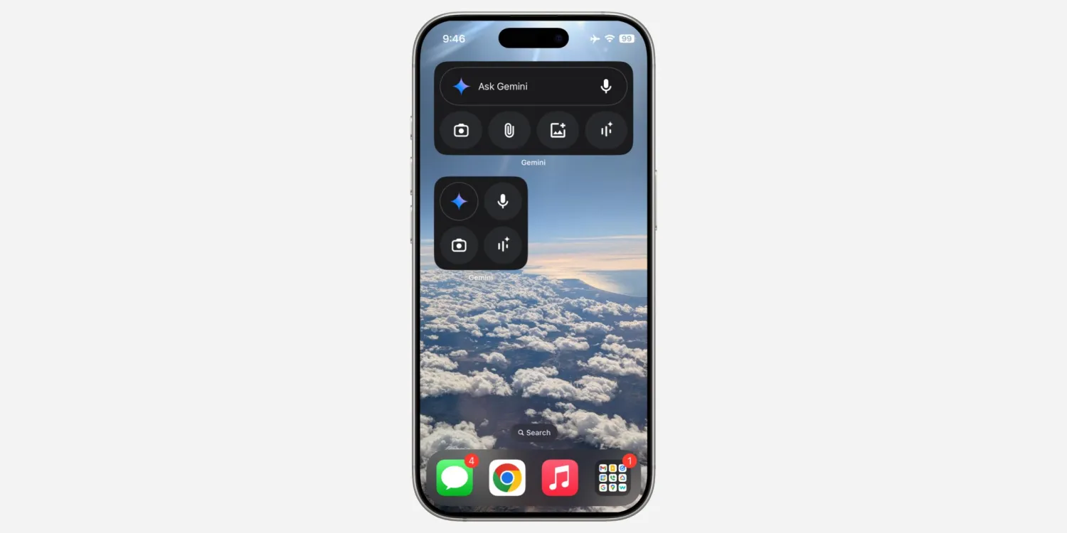 Innovadores widgets de Google Gemini conquistan el iPhone Google presenta: widgets de Gemini ahora disponibles para iPhone