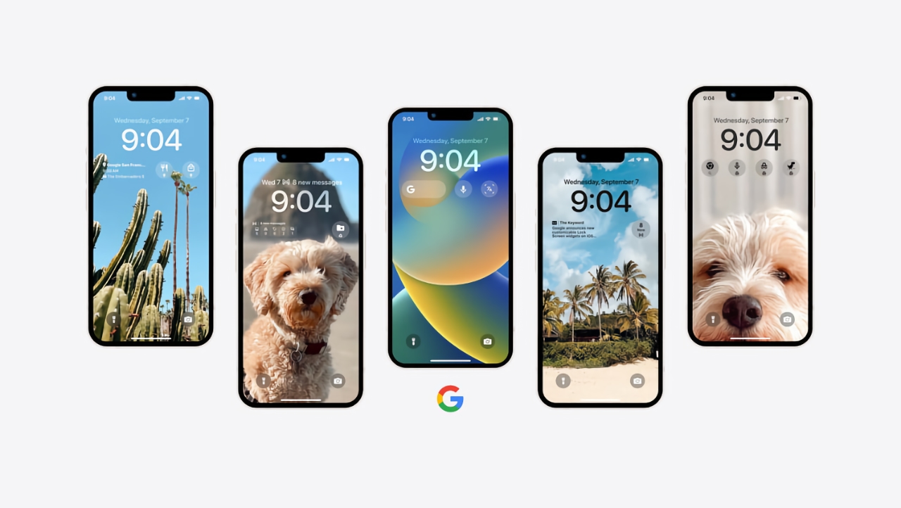 Las aplicaciones de marca de Google para el iPhone tienen widgets para la pantalla de bloqueo de iOS 16 Las aplicaciones de marca de Google para el iPhone tienen widgets para la pantalla de bloqueo de iOS 16