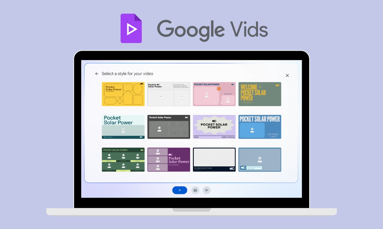 Google lanza la nueva app Google Vids que permite crear vídeos utilizando IA Google lanza la nueva app Google Vids que permite crear vídeos utilizando IA