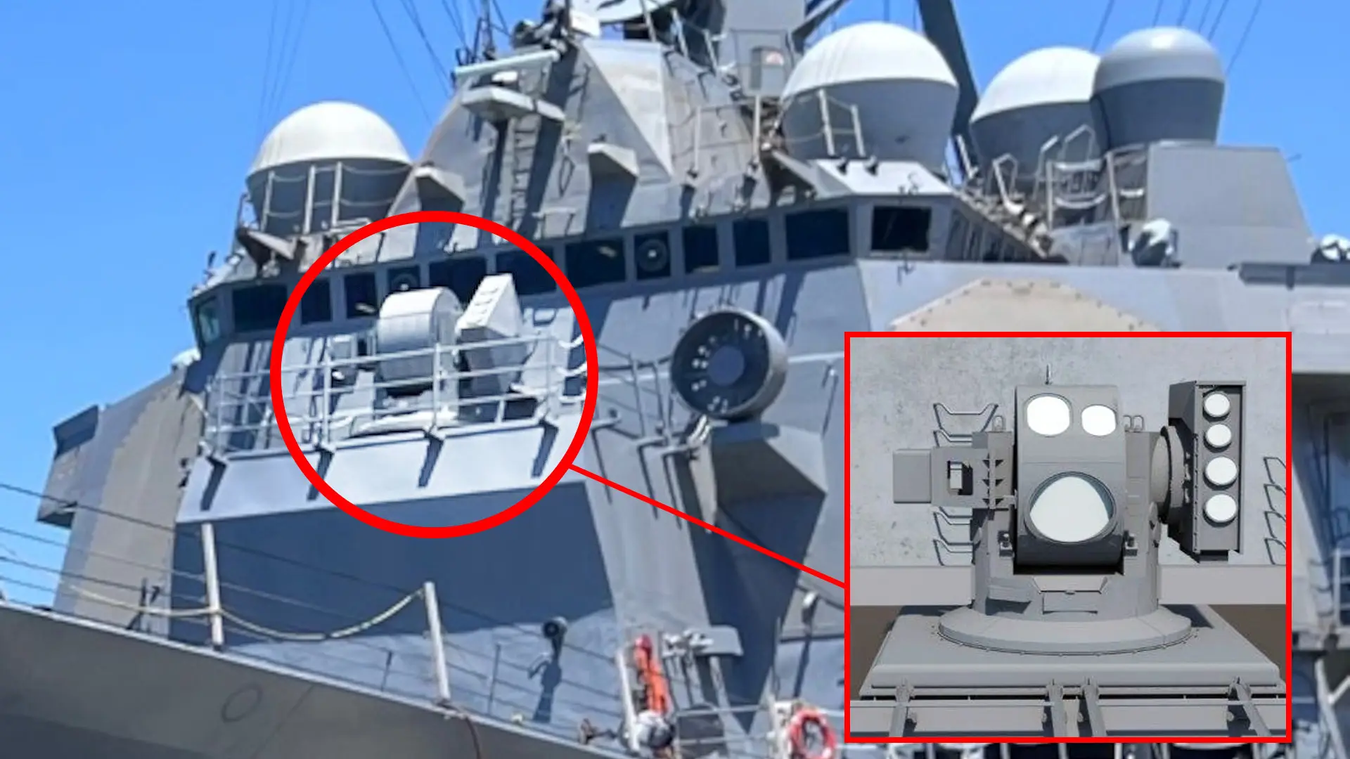 La Marina estadounidense muestra el destructor USS Preble con el arma láser HELIOS - La Estrella de la Muerte sustituye al cañón Vulcano La Marina estadounidense muestra el destructor USS Preble con el arma láser HELIOS - La Estrella de la Muerte sustituye al cañón Vulcano