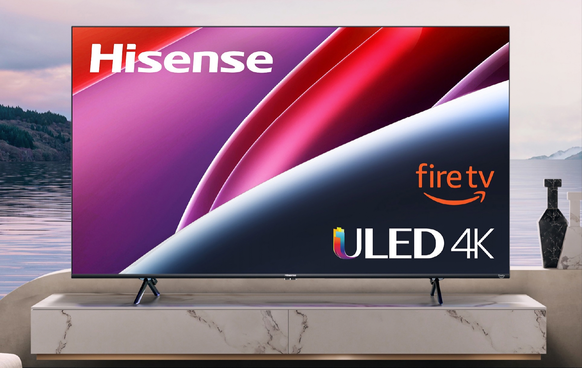 El televisor inteligente Hisense ULED U6 de 58 pulgadas con Fire TV a bordo está disponible con un descuento de 150 dólares en Amazon