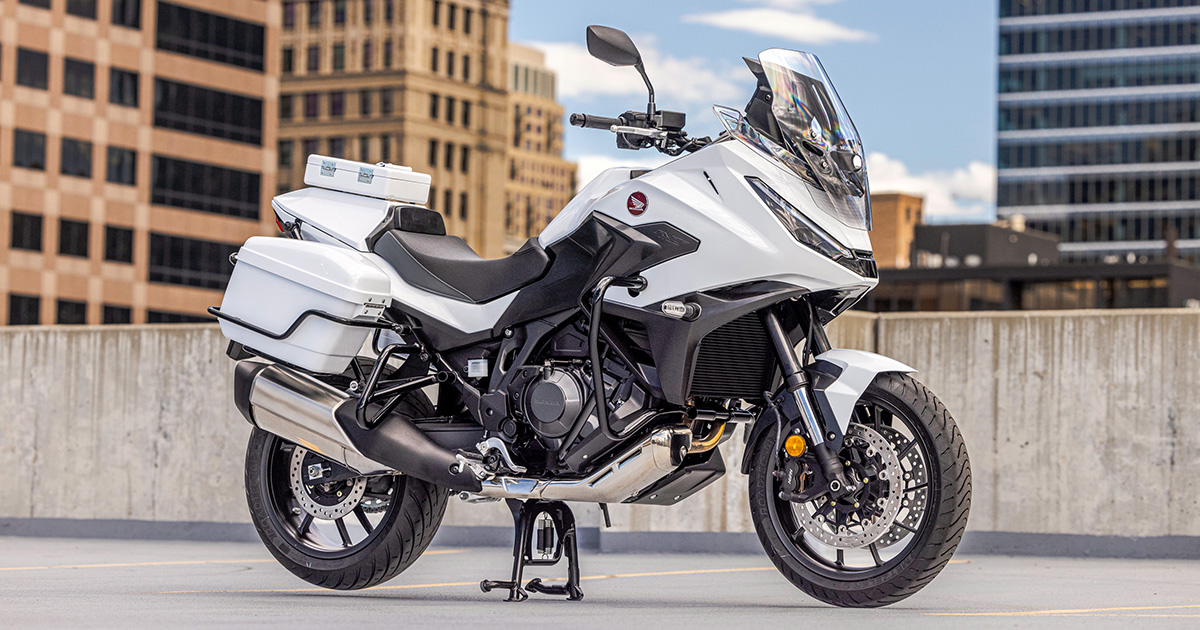 Honda NT1100: la nueva elección para las fuerzas del orden
