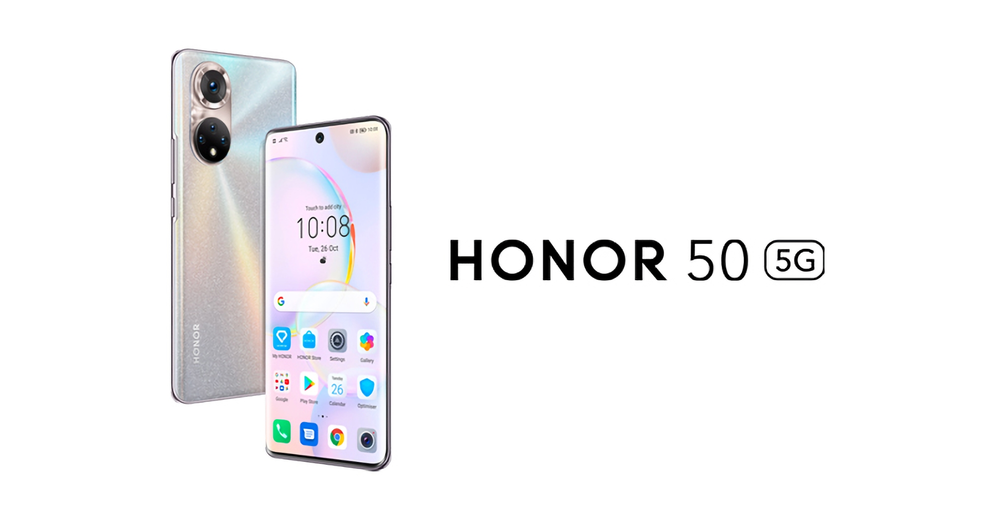 Ya es oficial: la gama global de smartphones Honor 50 será compatible con los servicios de Google Ya es oficial: la gama global de smartphones Honor 50 será compatible con los servicios de Google
