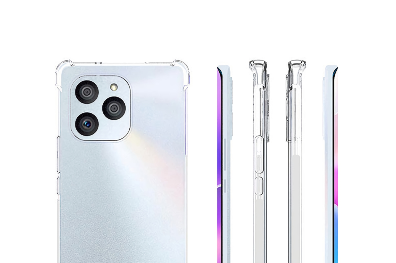 Honor 60 SE con una pantalla "con fugas" y una cámara triple apareció en los renders Honor 60 SE con una pantalla "con fugas" y una cámara triple apareció en los renders