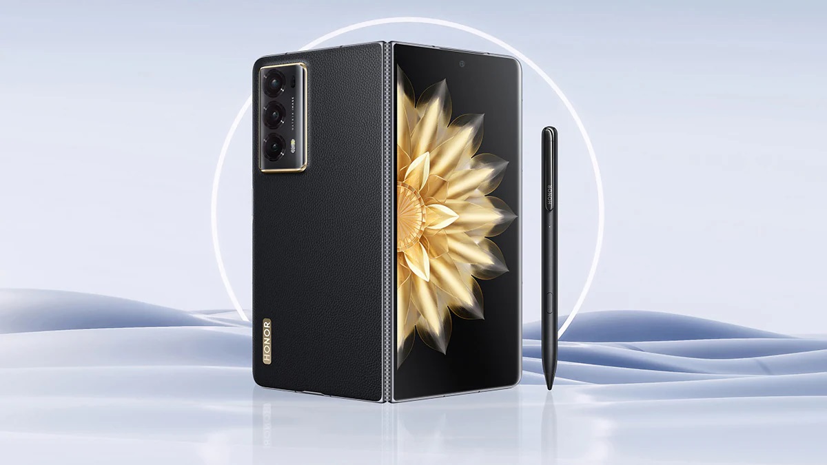 El smartphone plegable Honor Magic V2 debutó en Europa seis meses después de su lanzamiento en China con un precio de 2.000 euros.