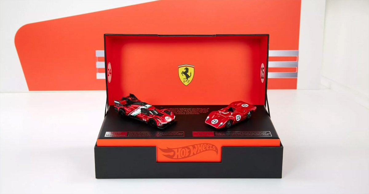 Hot Wheels rinde homenaje a Ferrari con un nuevo e impresionante set Heritage Hot Wheels da vida al legado icónico de Ferrari en un nuevo set coleccionable